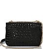 BRAHMIN Melbourne Collection Rosalie Crossbody Bag, Color:Black - Image 2