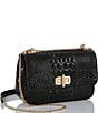 Color:Black - Image 4 - Melbourne Collection Rosalie Crossbody Bag