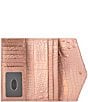 BRAHMIN Melbourne Collection Rose Gold Veronica Trifold Wallet, Color:Rose Gold - Image 3