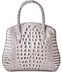 BRAHMIN Melbourne Collection Rosetta Silk Mist Satchel Bag - Image 2