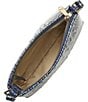 BRAHMIN Melbourne Collection Royal Blue Lorelei Shoulder Bag, Color:Royal Blue - Image 3