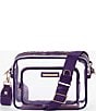 BRAHMIN Melbourne Collection Royal Purple Shea Crossbody Bag, Color:Royal Purple - Image 1