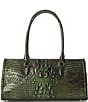 BRAHMIN Melbourne Collection Sophia East-West Satchel Bag, Color:Samba - Image 2