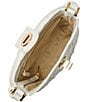 BRAHMIN Melbourne Collection Sea Salt White Marley Crossbody Bag, Color:Sea Salt White - Image 3