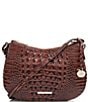 Color:Pecan - Image 1 - Melbourne Collection Shayna Crossbody Bag