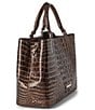 BRAHMIN Melbourne Collection Small Denise Satchel Bag - Image 4
