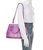 Color:Lilac Essence - Image 4 - Melbourne Collection Lilac Essence Small Finley Carryall Satchel Bag