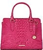 Color:Paradise Pink - Image 1 - Melbourne Collection Paradise Pink Small Finley Carryall Satchel Bag