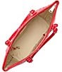 BRAHMIN Sriracha Melbourne Collection Medium Asher Tote Bag, Color:Sriracha - Image 3