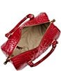 Color:Heartbreaker - Image 3 - Melbourne Collection Stacy Heartbreaker Leather Satchel Bag