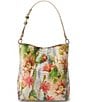 BRAHMIN Melbourne Collection Succulent Bloom Celina Bucket Bag, Color:Succulent Bloom - Image 2
