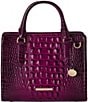 BRAHMIN Melbourne Collection Sugar Plum Cami Satchel Bag, Color:Sugar Plum - Image 1