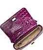 BRAHMIN Melbourne Collection Sugar Plum Hallie Crossbody Bag, Color:Sugar Plum - Image 3