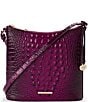 BRAHMIN Melbourne Collection Sugar Plum Katie Crossbody Bag, Color:Sugar Plum - Image 1