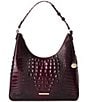 BRAHMIN Melbourne Collection Tabitha Oxblood Shoulder Bag - Image 1