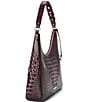 BRAHMIN Melbourne Collection Tabitha Oxblood Shoulder Bag - Image 4