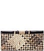 BRAHMIN Melbourne Collection Taupe Fields Veronica Trifold Wallet, Color:Taupe Fields - Image 2