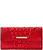 BRAHMIN Melbourne Collection Tinsel Red Cordelia Wallet - Image 1
