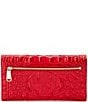 BRAHMIN Melbourne Collection Tinsel Red Cordelia Wallet - Image 2
