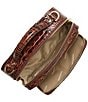 BRAHMIN Melbourne Collection Tori Satchel Bag, Color:Pecan - Image 3