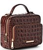 BRAHMIN Melbourne Collection Tori Satchel Bag, Color:Pecan - Image 4