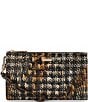 BRAHMIN Melbourne Collection Untamed Daisy Wristlet, Color:Untamed - Image 1