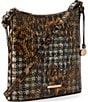 BRAHMIN Melbourne Collection Untamed Katie Crossbody Bag, Color:Untamed - Image 4