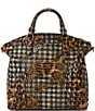 BRAHMIN Melbourne Collection Untamed Large Duxbury Satchel Bag, Color:Untamed - Image 2