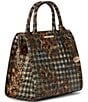 BRAHMIN Melbourne Collection Untamed Small Caroline Satchel Bag, Color:Untamed - Image 4