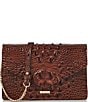 BRAHMIN Melbourne Collection Wendy Crossbody Bag, Color:Pecan - Image 1