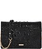 BRAHMIN Melbourne Collection Wendy Crossbody Bag, Color:Black - Image 1