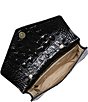 BRAHMIN Melbourne Collection Wendy Crossbody Bag, Color:Black - Image 3