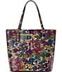 BRAHMIN Melbourne Collection Wildflower Ezra Tote Bag, Color:Wildflower - Image 2