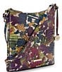 BRAHMIN Melbourne Collection Wildflower Katie Crossbody Bag, Color:Wildflower - Image 4