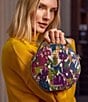 BRAHMIN Melbourne Collection Wildflower Lane Crossbody Bag, Color:Wildflower - Image 5