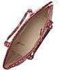 BRAHMIN Melbourne Coquette Collection Medium Asher Tote Bag, Color:Coquette - Image 3