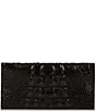 BRAHMIN Melbourne Collection Cordelia Checkbook Wallet, Color:Black - Image 2