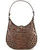 BRAHMIN Melbourne Fallon Hobo Shoulder Bag, Color:Smokey Taupe - Image 2