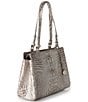 BRAHMIN Melbourne Pristine Josette Tote Bag, Color:Pristine - Image 4