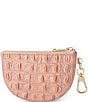 BRAHMIN Mellbourne Collection Rose Gold Britt Coin Holder, Color:Rose Gold - Image 2