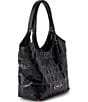 BRAHMIN Melora Castle View Tote Bag, Color:Black - Image 4