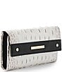 BRAHMIN Minden Collection Winter White Cordelia Wallet, Color:Winter White - Image 4