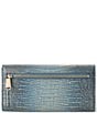 BRAHMIN Moonlit Blue Ballad Lizard Cordelia Wallet, Color:Moonlit Blue - Image 2