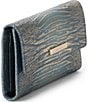 BRAHMIN Moonlit Blue Ballad Lizard Cordelia Wallet, Color:Moonlit Blue - Image 4