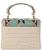 BRAHMIN Mosaic Collection Multi Small Hallie Satchel Bag - Image 2