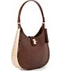 BRAHMIN Multi Compose Collection Fallon Hobo Shoulder Bag, Color:Multi Compose - Image 4