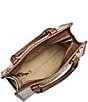 BRAHMIN Multi Contrast Trim Eirwen Cami Satchel Bag, Color:Multi - Image 3