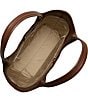 BRAHMIN Multi Genoa Collection Snake Embossed Iona Oversized Tote Bag - Image 4