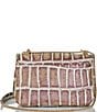 BRAHMIN Nerina Collection Birch Rosalie Crossbody Bag, Color:Birch - Image 2