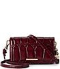 BRAHMIN Nerina Collection Merlot Minuette Crossbody Bag, Color:Merlot - Image 1